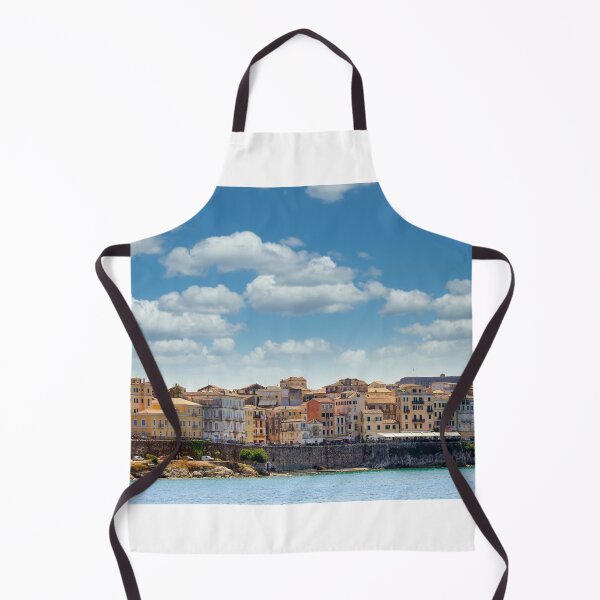 Item preview, Panoramic View of Corfu Old Town Waterfront and Venetian Architecture in Greece designed and sold by goceris.