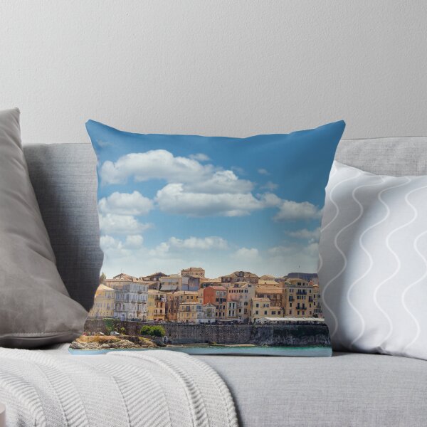 Item preview, Panoramic View of Corfu Old Town Waterfront and Venetian Architecture in Greece designed and sold by goceris.