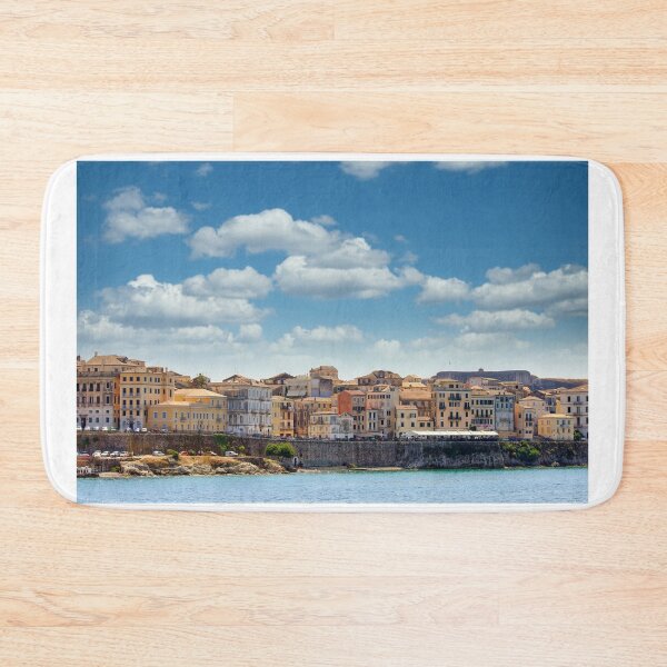 Item preview, Panoramic View of Corfu Old Town Waterfront and Venetian Architecture in Greece designed and sold by goceris.