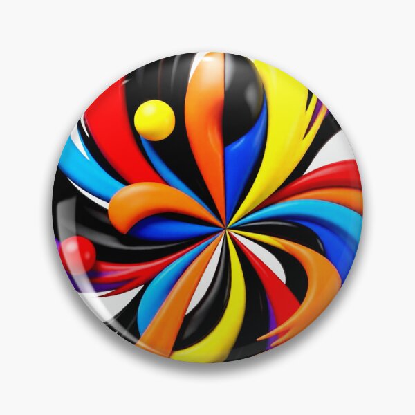 Item preview, swirling waves C colorful geometric swirling abstract design designed and sold by SmashingDeals.