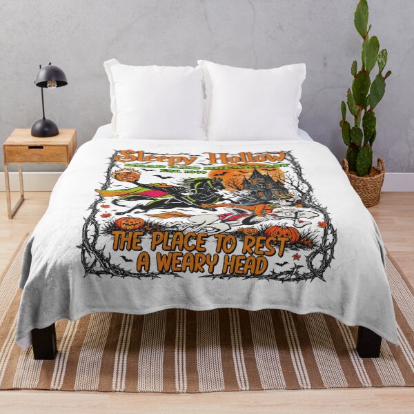 Item preview, Sleepy Hollow, Muertos y Desayuno, Jinete sin Cabeza, Halloween, Gráfico Vintage designed and sold by Thedustyart.