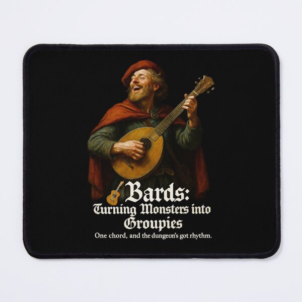 Item preview, Bards – Turning Monsters Into Groupies designed and sold by abby-thorns.