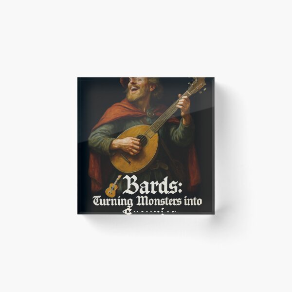 Item preview, Bards – Turning Monsters Into Groupies designed and sold by abby-thorns.