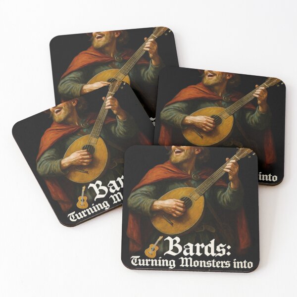 Item preview, Bards – Turning Monsters Into Groupies designed and sold by abby-thorns.