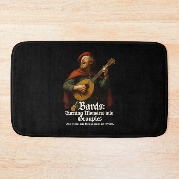 Item preview, Bards – Turning Monsters Into Groupies designed and sold by abby-thorns.