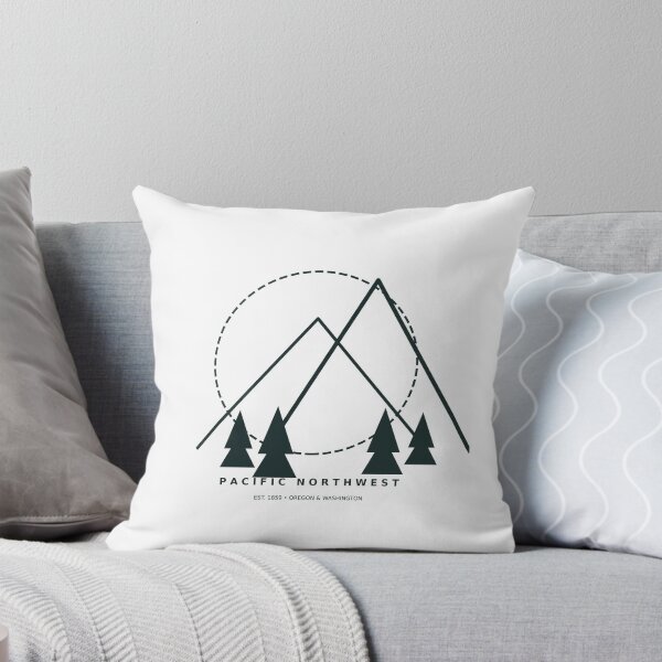 Item preview, PNW geometric (dark teal) designed and sold by Elindquistt.