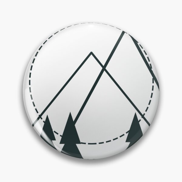 Item preview, PNW geometric (dark teal) designed and sold by Elindquistt.