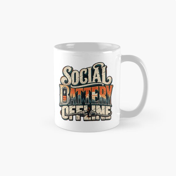 Item preview, Social Battery Offline designed and sold by FZ Studio .