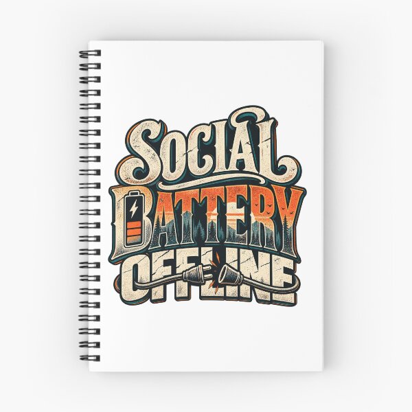 Item preview, Social Battery Offline designed and sold by FZ Studio .