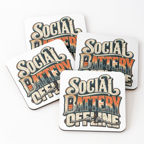 Item preview, Social Battery Offline designed and sold by FZ Studio .