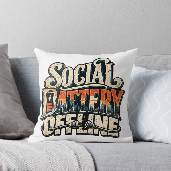 Item preview, Social Battery Offline designed and sold by FZ Studio .