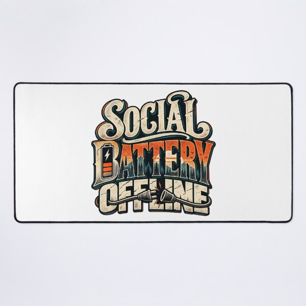 Item preview, Social Battery Offline designed and sold by FZ Studio .