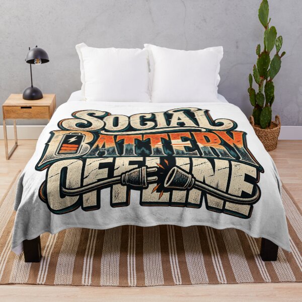 Item preview, Social Battery Offline designed and sold by FZ Studio .
