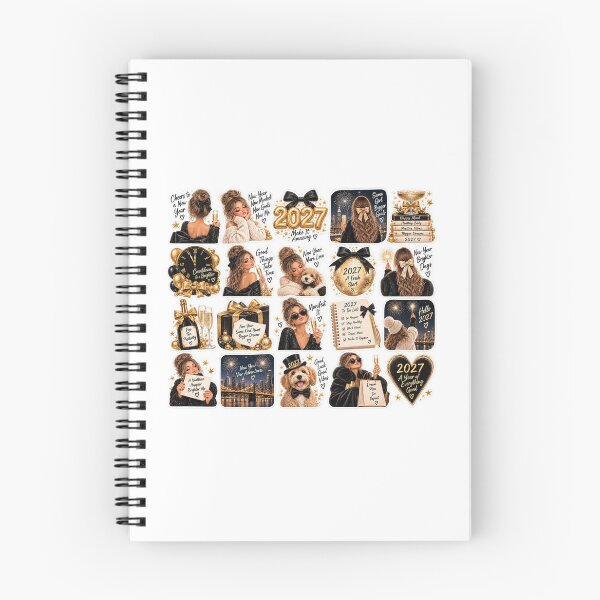 Item preview, Glamorous New Year 2027 Collection designed and sold by Twins2Designs.