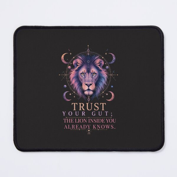 Item preview, Trust Your Gut The Lion Inside You Already Knows Mystic Art designed and sold by Bennie Singh.