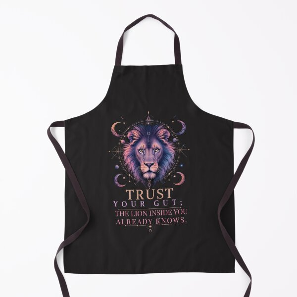 Item preview, Trust Your Gut The Lion Inside You Already Knows Mystic Art designed and sold by Bennie Singh.