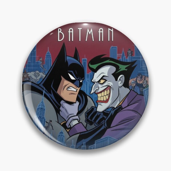 Item preview, Gothic Metropolis Hero & Nemesis Retro Art Print  designed and sold by lavanya11.