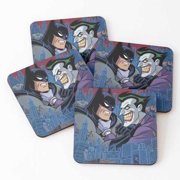 Item preview, Gothic Metropolis Hero & Nemesis Retro Art Print  designed and sold by lavanya11.