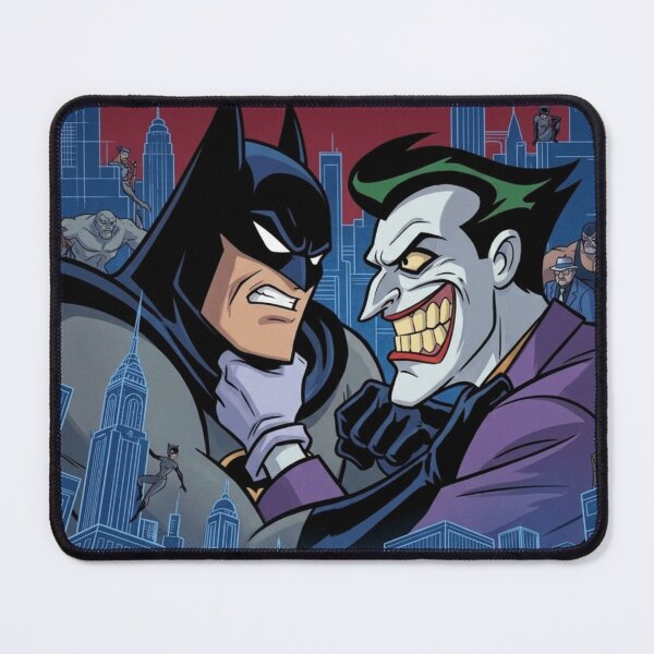 Item preview, Gothic Metropolis Hero & Nemesis Retro Art Print designed and sold by lavanya11.