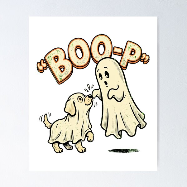 Item preview, Perro fantasma de Halloween designed and sold by world+167.