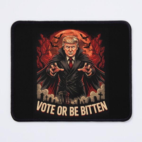 Item preview, Vote or Be Bitten Scary Trump Vampire Graveyard Blood Moon designed and sold by Fitswear.