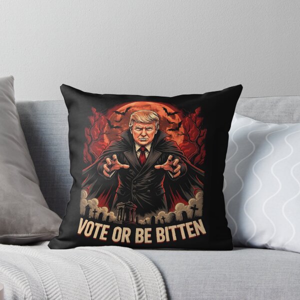 Item preview, Vote or Be Bitten Scary Trump Vampire Graveyard Blood Moon designed and sold by Fitswear.