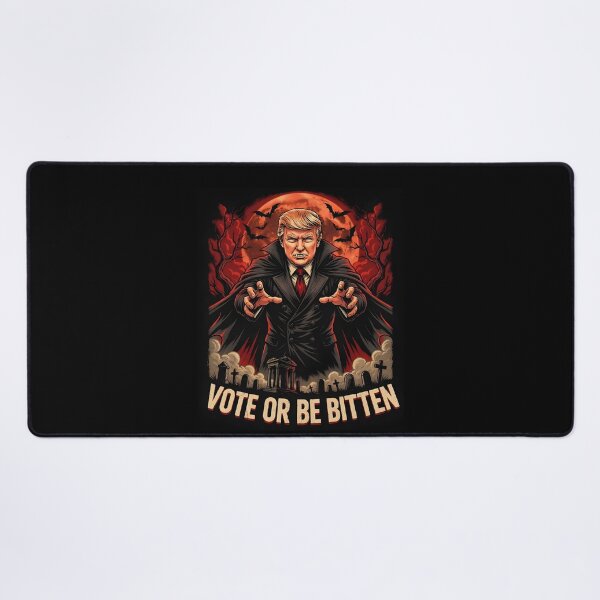 Item preview, Vote or Be Bitten Scary Trump Vampire Graveyard Blood Moon designed and sold by Fitswear.