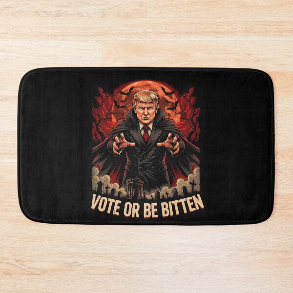 Item preview, Vote or Be Bitten Scary Trump Vampire Graveyard Blood Moon designed and sold by Fitswear.