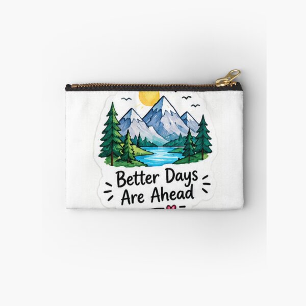 Item preview, Better Days Are Ahead Mountain Landscape designed and sold by LearnFunStore.