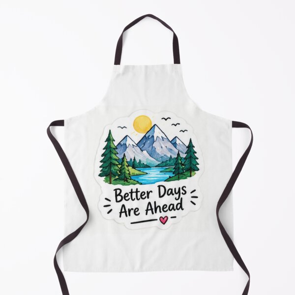 Item preview, Better Days Are Ahead Mountain Landscape designed and sold by LearnFunStore.
