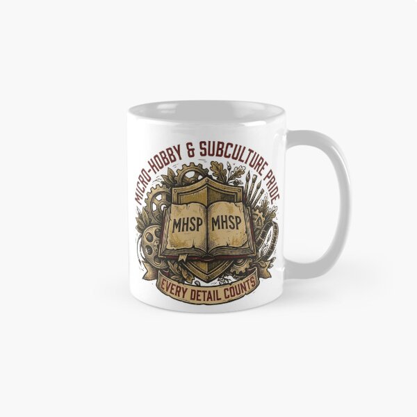 Item preview, Micro-Hobby & Subculture Pride - Every Detail Counts Vintage Crest designed and sold by ODELUNITY.