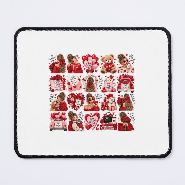 Item preview, Cute Valentine Love Sticker Collection designed and sold by Twins2Designs.