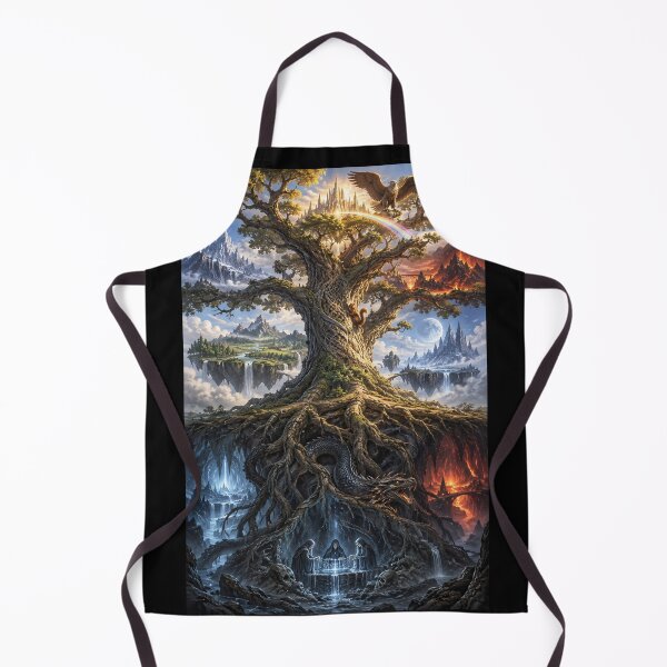 Item preview, Norse Mythology: Yggdrasil, The World Tree (The Nine Realms) designed and sold by Moviebuff91.
