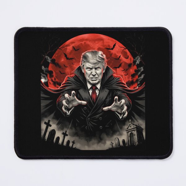 Item preview, Sinister Trumpcula Graveyard Blood Moon Bats Halloween designed and sold by Fitswear.