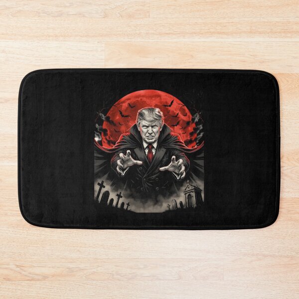Item preview, Sinister Trumpcula Graveyard Blood Moon Bats Halloween designed and sold by Fitswear.