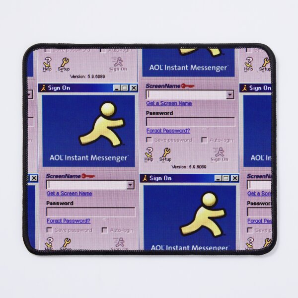 Item preview, Sign on- AOL Instant Messenger  designed and sold by ThatInstaGirl.