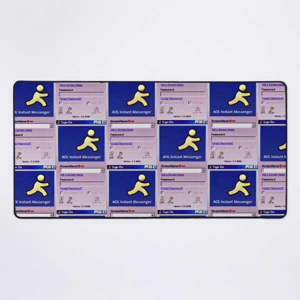 Item preview, Sign on- AOL Instant Messenger  designed and sold by ThatInstaGirl.