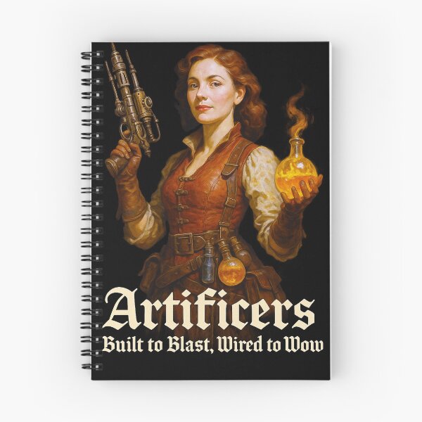 Item preview, Artificers – Built to Blast, Wired to Wow designed and sold by abby-thorns.