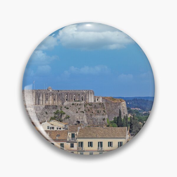 Item preview, Saint Spyridon Church Bell Tower and New Fortress in Corfu Town, Greece designed and sold by goceris.