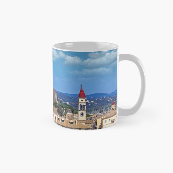 Item preview, Saint Spyridon Church Bell Tower and New Fortress in Corfu Town, Greece designed and sold by goceris.
