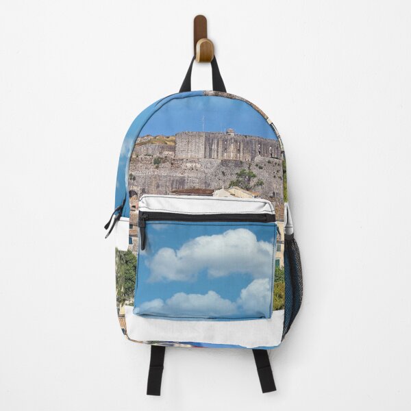 Item preview, Saint Spyridon Church Bell Tower and New Fortress in Corfu Town, Greece designed and sold by goceris.