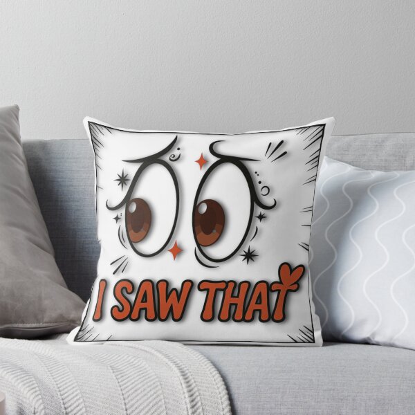 Item preview, I Saw That – Funny Sassy Cartoon Eyes Sarcastic Quote Design designed and sold by Mousy17.