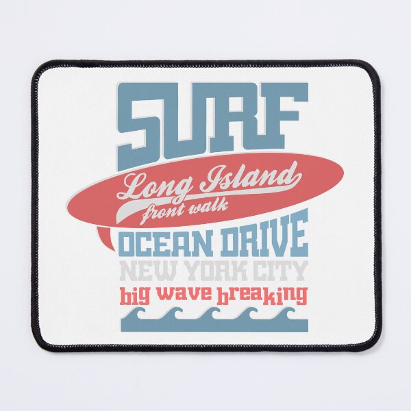 Item preview, Long Island Surf Big Wave Ocean Drive Beach Design designed and sold by FuzionRaptor.