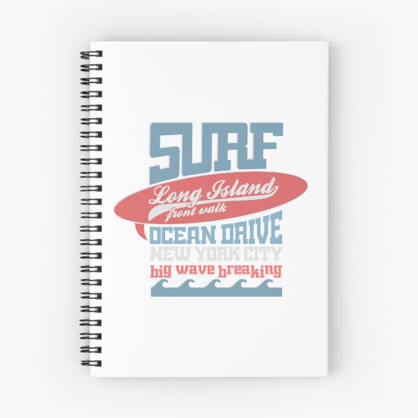 Item preview, Long Island Surf Big Wave Ocean Drive Beach Design designed and sold by FuzionRaptor.