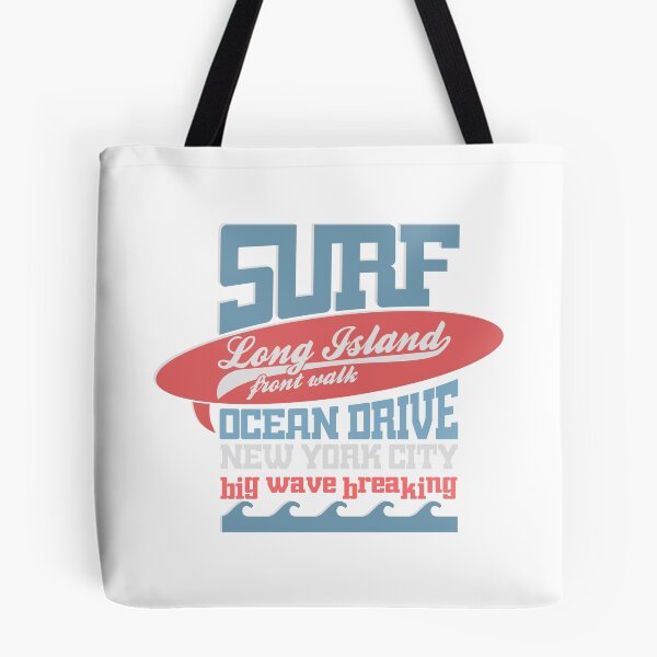 Item preview, Long Island Surf Big Wave Ocean Drive Beach Design designed and sold by FuzionRaptor.