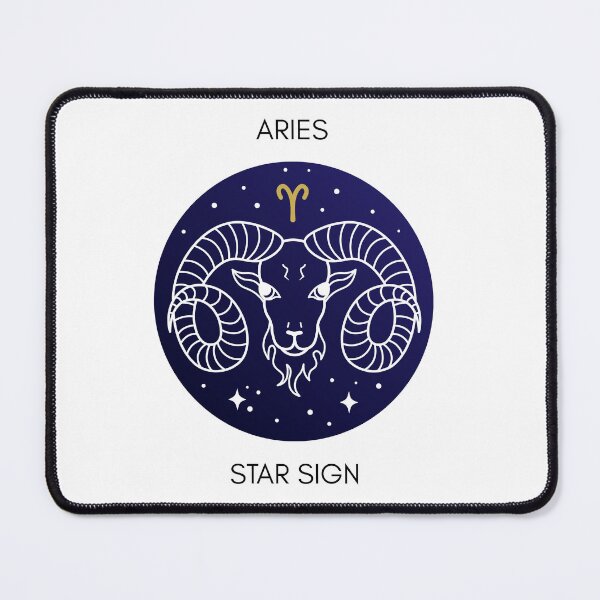 Item preview, Minimalist Celestial Aries Zodiac Sign Horoscope designed and sold by Jelicint.