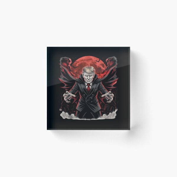 Item preview, Spooky Trump Vampire Graveyard Blood Moon Bats Halloween designed and sold by Fitswear.