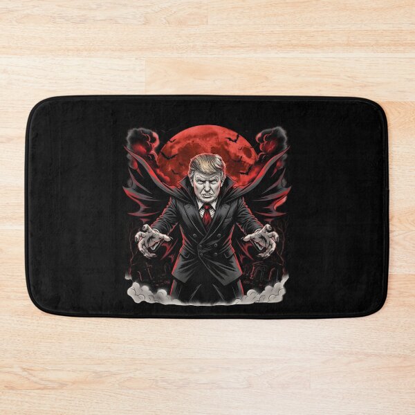 Item preview, Spooky Trump Vampire Graveyard Blood Moon Bats Halloween designed and sold by Fitswear.