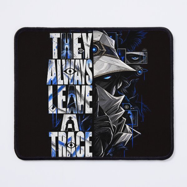 Item preview, They Always Leave a Trace — Dark Spy Anime gaming designed and sold by Dazai_shop⭐⭐⭐⭐⭐.