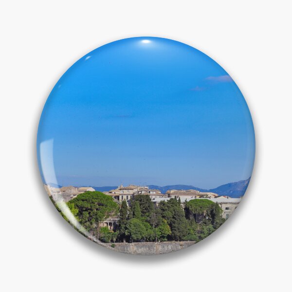 Item preview, Corfu Old Town Skyline with Saint Spyridon Church Bell Tower in Greece designed and sold by goceris.